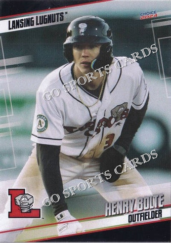2024 Lansing Lugnuts Henry Bolte