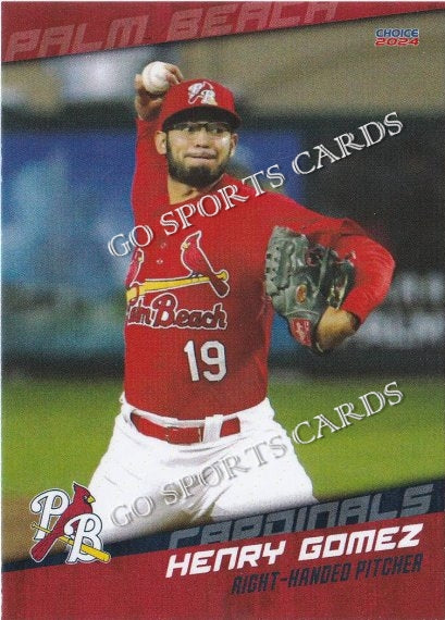 2024 Palm Beach Cardinals Henry Gomez
