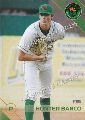 2024 Greensboro Grasshoppers Hunter Barco