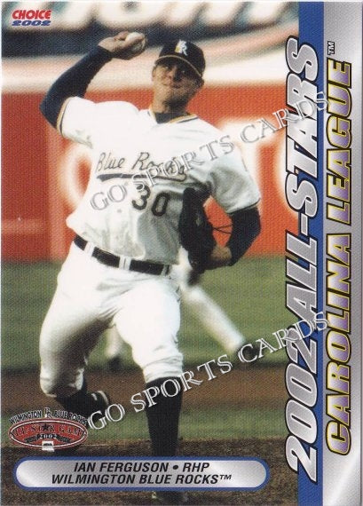 2002 California Carolina League All Star Game Ian Ferguson