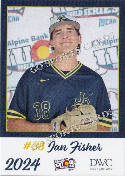 2024 Johnson County Community College Cavaliers JUCO Ian Fisher