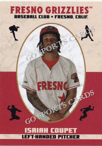 2024 Fresno Grizzlies Isaiah Coupet