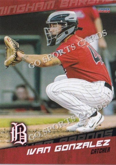 2024 Birmingham Barons Ivan Gonzalez