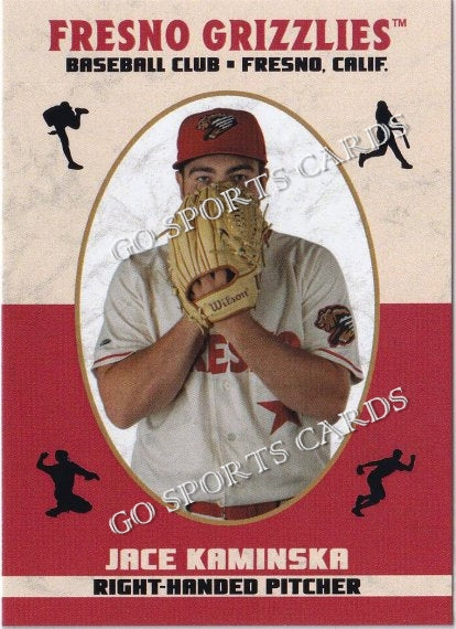 2024 Fresno Grizzlies Jace Kaminska