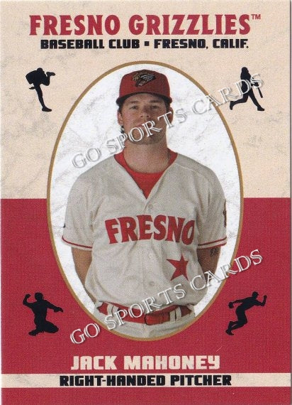 2024 Fresno Grizzlies Jack Mahoney