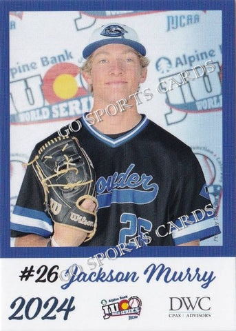 2024 Crowder College Roughriders JUCO Jackson Murry