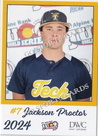 2024 Florence Darlington Technical College Stingers JUCO Jackson Proctor