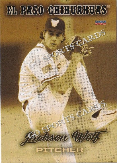 2024 El Paso Chihuahuas Jackson Wolf