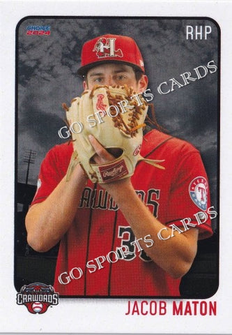 2024 Hickory Crawdads 1st Jacob Maton