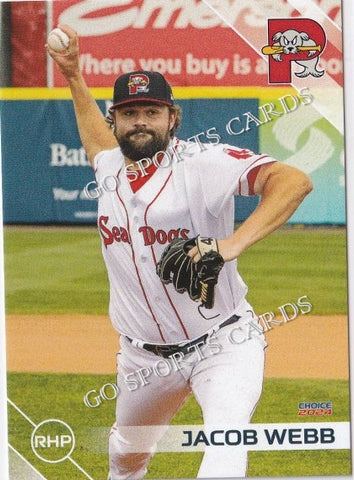 2024 Portland Sea Dogs Jacob Webb
