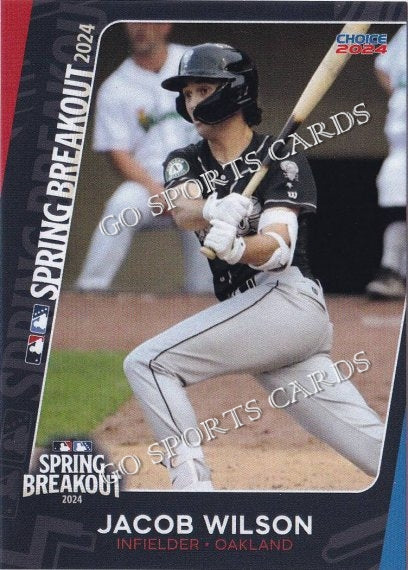 Jacob Wilson Spring 2024 Spring Breakout Jacob Wilson – Go Sports Cards