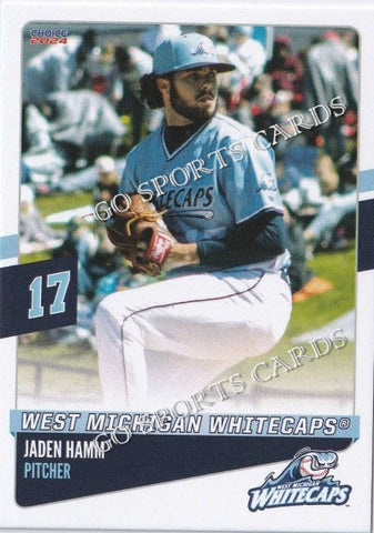 2024 West Michigan Whitecaps Jaden Hamm