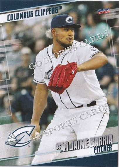 2024 Columbus Clippers Jaime Barria