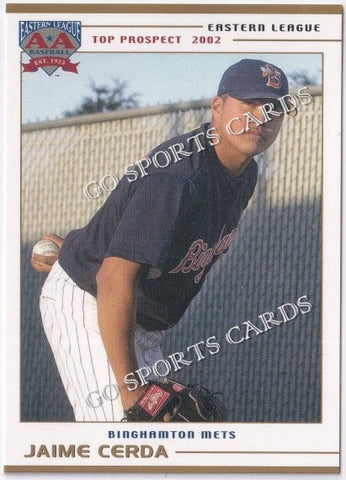 2002 Eastern League Top Prospects Jaime Cerda