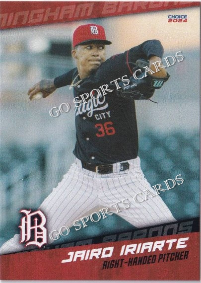 2024 Birmingham Barons Jairo Iriarte