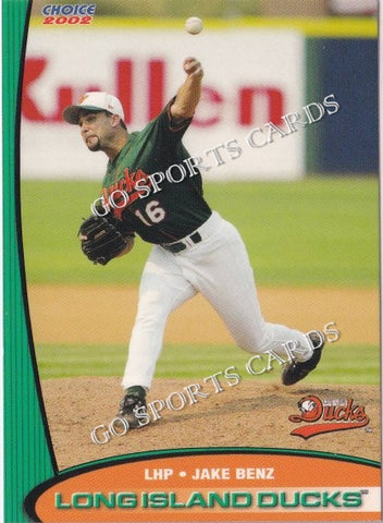 2002 Long Island Ducks Jake Benz