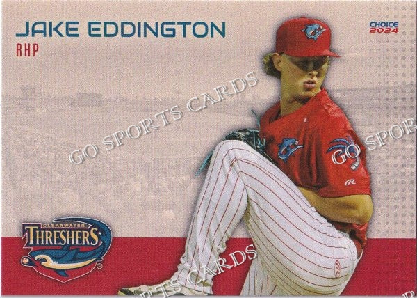 2024 Clearwater Threshers Jake Eddington