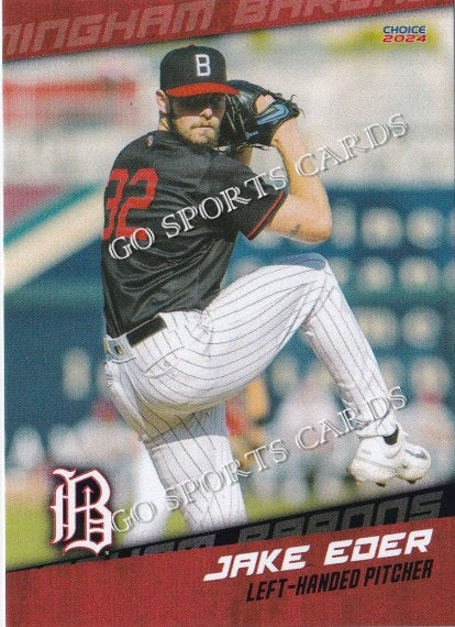 2024 Birmingham Barons Jake Eder