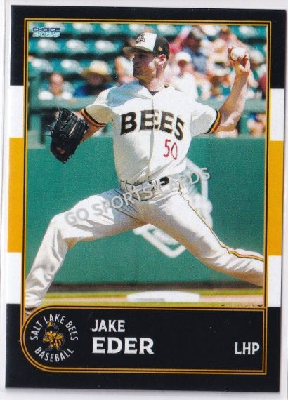 2025 Salt Lake Bees Jake Eder