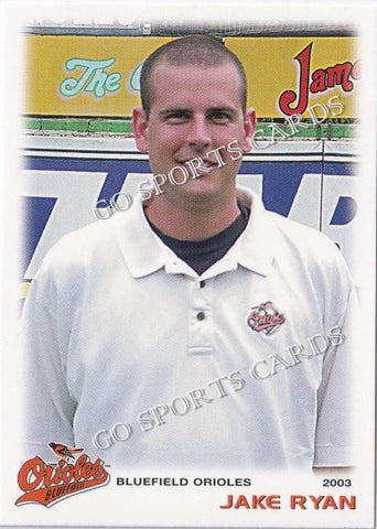 2003 Bluefield Orioles Jake Ryan