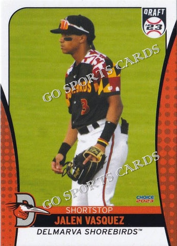 2023 Delmarva Shorebirds Update Jalen Vasquez