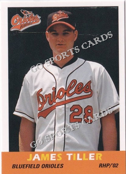 2002 Bluefield Orioles James Tiller