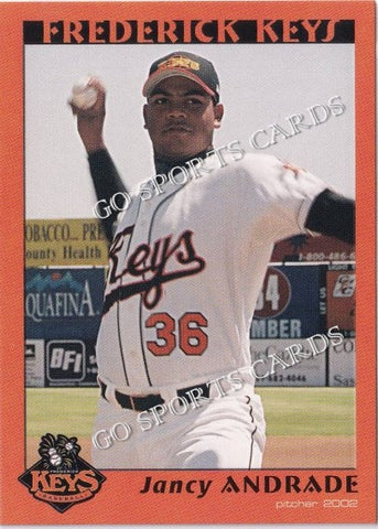 2002 Frederick Keys Jancy Andrade