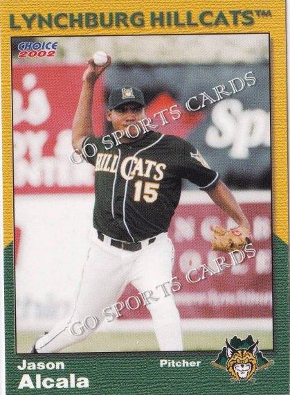 2002 Lynchburg Hillcats Jason Alcala
