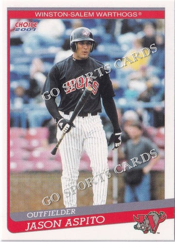 2001 Winston Salem Warthogs Jason Aspito