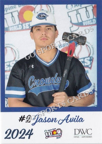 2024 Crowder College Roughriders JUCO Jason Avila