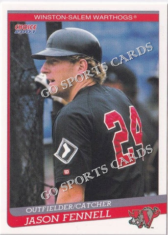 2001 Winston Salem Warthogs Jason Fennell