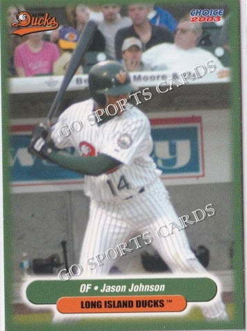 2003 Long Island Ducks Jason Johnson