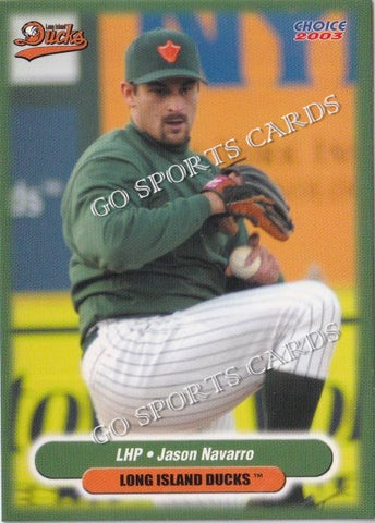 2003 Long Island Ducks Jason Navarro