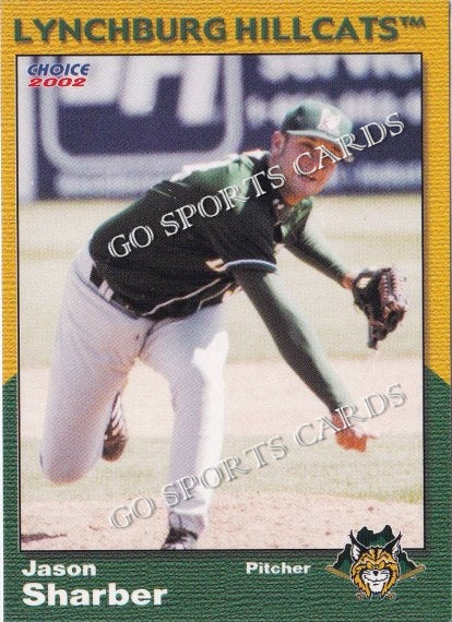 2002 Lynchburg Hillcats Jason Sharber