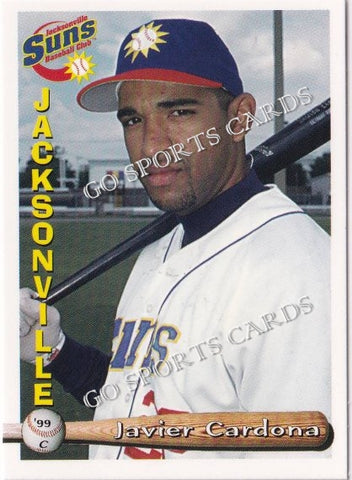 1999 Jacksonville Suns Javier Cardona