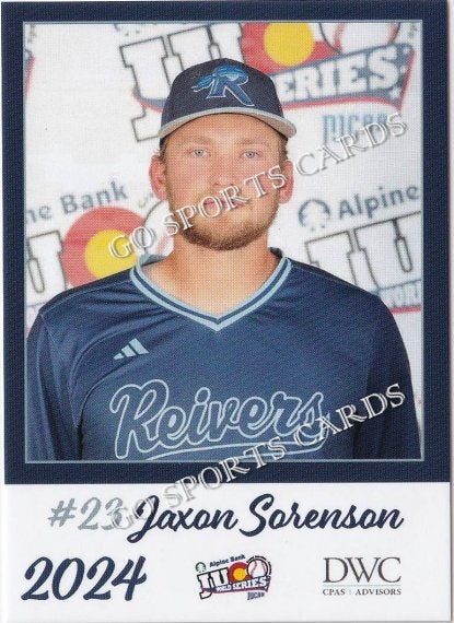 2024 Iowa Western Reivers JUCO Jaxon Sorenson