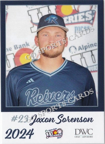 2024 Iowa Western Reivers JUCO Jaxon Sorenson
