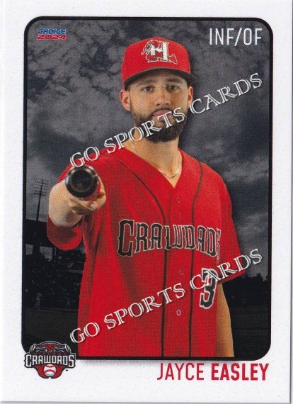 2024 Hickory Crawdads 1st Jayce Easley
