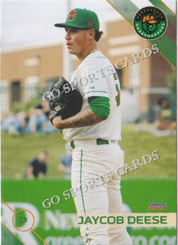 2024 Greensboro Grasshoppers Jaycob Deese