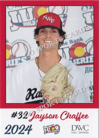 2024 Northwest Florida State Raiders JUCO Jayson Chaffee