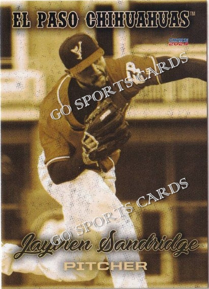 2024 El Paso Chihuahuas Jayvien Sandridge