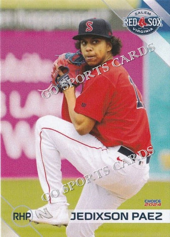 2024 Salem Red Sox Jedixson Paez