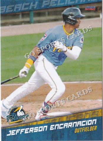 2024 Myrtle Beach Pelicans Jefferson Encarnacion