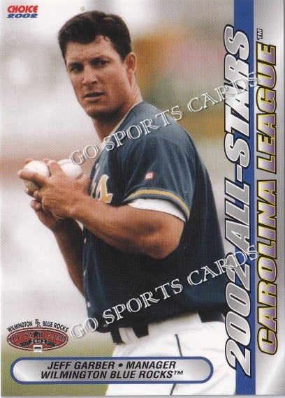 2002 California Carolina League All Star Game Jeff Garber