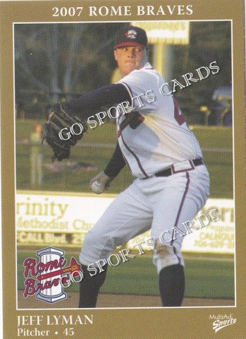 2007 Rome Braves Jeff Lyman
