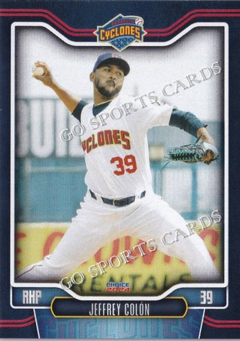 2024 Brooklyn Cyclones Jeffrey Colon