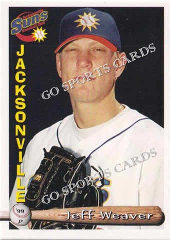 1999 Jacksonville Suns Jeff Weaver