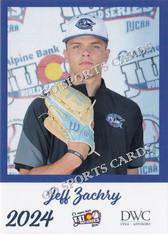 2024 Crowder College Roughriders JUCO Jeff Zachry