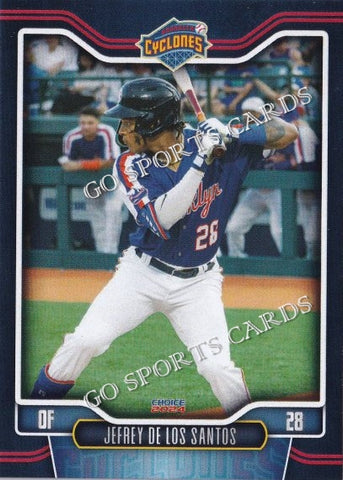 2024 Brooklyn Cyclones Jefrey De Los Santos
