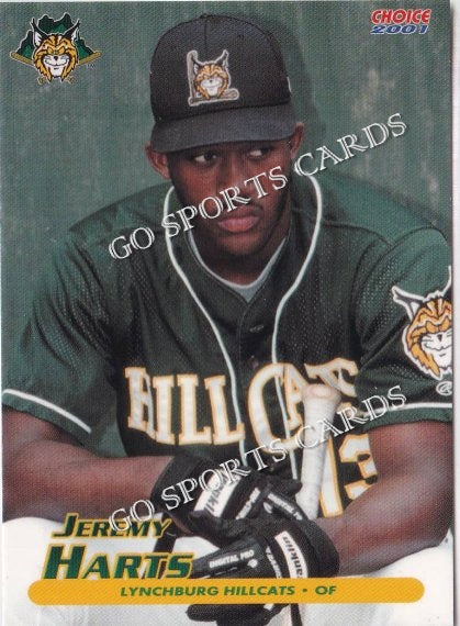 2001 Lynchburg Hillcats Jeremy Harts